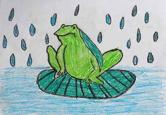 Free Vector  Hand drawn monsoon season illustration with umbrellas